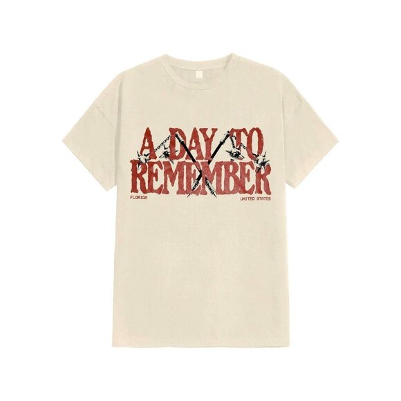 Other - A Day To Remember - To The Death Natural - T-Shirt